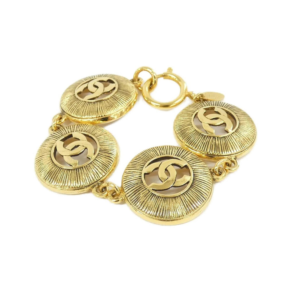CHANEL Gold Charm Bracelet